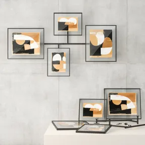 Umbra Flute Wall Picture Frames, Set Of 4 Picture Frames