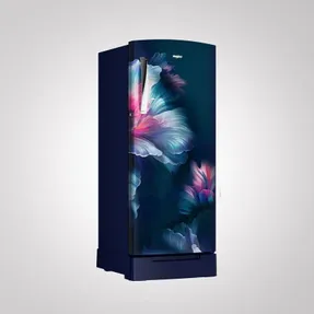 Whirlpool Icemagic Pro Plus 236L 5 Star Single Door Refrigerator with base drawer - Velvet-Y