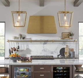 Monogram Monogram 48" Custom Brass Hood ZVC48DTB1