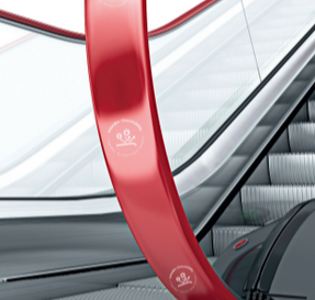 Schindler Handrail Options For Escalators & Moving Walks