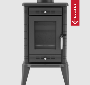 Kratki Wood Burning Cast Iron Stove Kratki K10 Ø 150 10 Kw