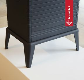 Kratki Wood Burning Cast Iron Stove Kratki K10 Ø 150 10 Kw