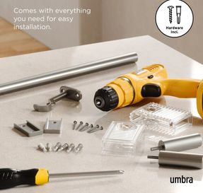 umbra Flute Curtain Rod