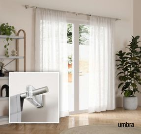 umbra Flute Curtain Rod