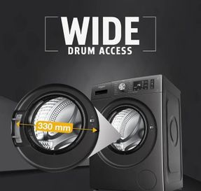Whirlpool Xpert Care 7.5kg 5 Star Front Load Washing Machine With In-built Heater