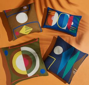 Jonathan Adler Monterey Circles Cushion