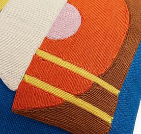 Jonathan Adler Monterey Circles Cushion