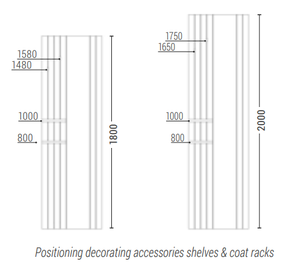 Cordivari Rosy Mirror Living Radiator