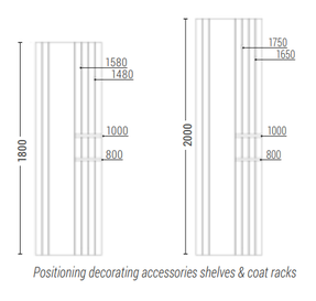 Cordivari Rosy Mirror Living Radiator