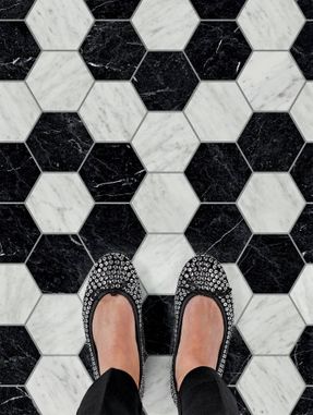 Bisazza Pienza Nero Matt Floor Tiles