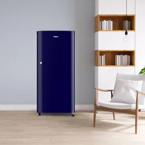 Whirlpool Wde 184l 2 Star Single Door Refrigerator - Sapphire Blue-y