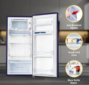 Whirlpool Wde 184l 2 Star Single Door Refrigerator - Sapphire Blue-y