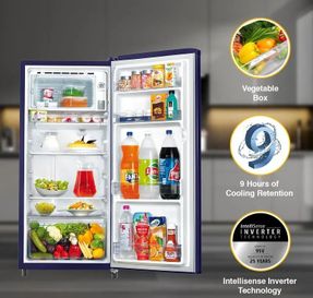 Whirlpool Wde 184l 2 Star Single Door Refrigerator - Sapphire Blue-y