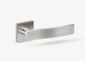 Groel Swim Door Handle Set On Squared Rose