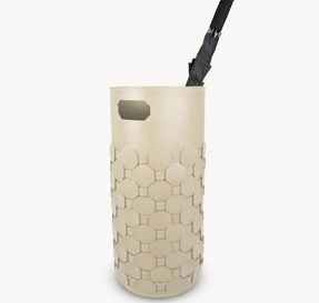 Limacdesign Elegant Woven Leather Umbrella Stand Lumia