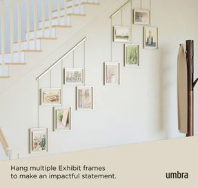 Umbra Exhibit Wall Picture Frames, Set Of 5