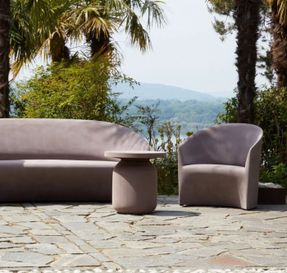 Serralunga Pine Beach Sofa Moleskin