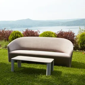 Serralunga Pine Beach Sofa Moleskin