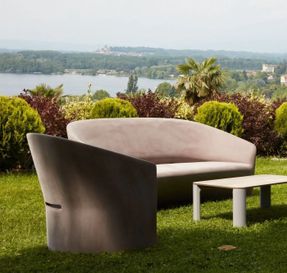 Serralunga Pine Beach Sofa Moleskin