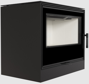 kratki Wood Burning Steel Stove Kratki Kari 80 Ø 180 12 Kw Self Closing Door
