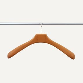 Limac Design Enea Clothes Hangers In Leather