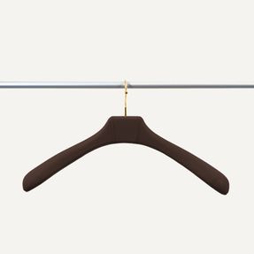 Limac Design Enea Clothes Hangers In Leather