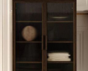 boconcept Axo Series Glass Cabinet