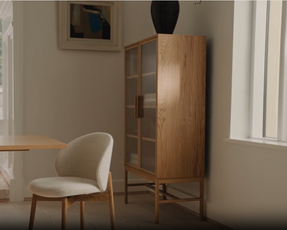 boconcept Axo Series Glass Cabinet