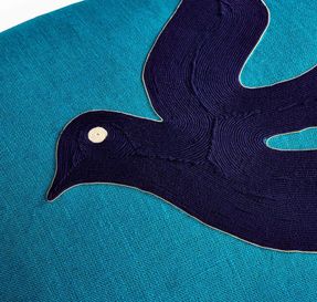 Jonathan Adler Playa Bird Cushion