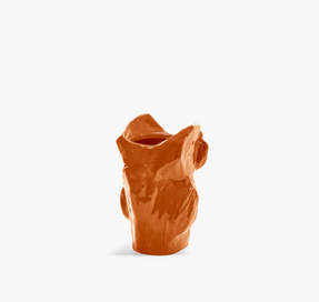 Serax Owl Vase Xs Orange After Midnight