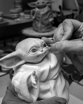 Lladro Grogu™ Sculpture