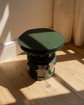 Serax Side Table 08 Dark Green Clara