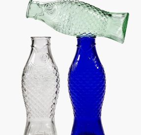 Serax Carafe Transparent Fish & Fish Bottles
