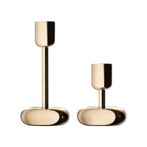 Iittal Nappula Candleholder 183mm Brass