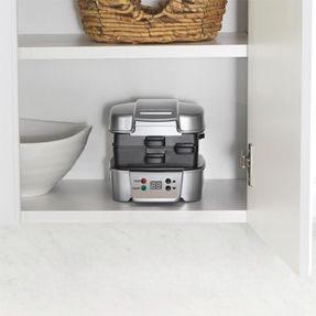 Hamiltonbeach Sandwich Stacker™ Hot Sandwich Maker, Silver