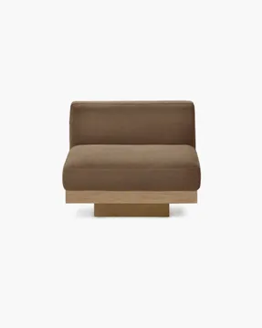Serax Bench One Seater Incl Cushion Outdoor Camel Rudolph
