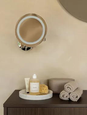 Bentley Hyde Mirror Chrome