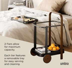Umbra Bellwood Bar & Storage Cart