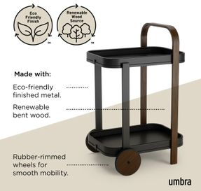 Umbra Bellwood Bar & Storage Cart