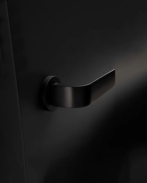 Groel Sens.so Door Handle Set On Round Rose