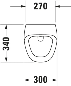 Duravit Durastyle Electronic Urinal