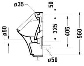 Duravit Durastyle Electronic Urinal