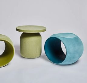 Serralunga Cero Stool Moleskin