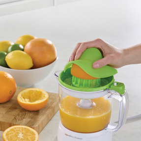 Hamilton Beach Electric Citrus Juicer with Gripper Lid
