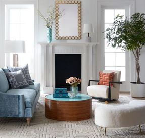 Jonathan Adler Vapor Steps Cushion