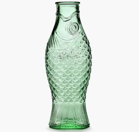 Serax Carafe Green Fish & Fish Bottel