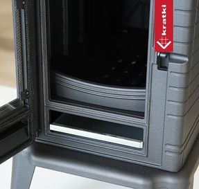 kratki Wood Burning Cast Iron Stove Kratki K10 Ø 130 10 Kw