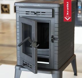 kratki Wood Burning Cast Iron Stove Kratki K10 Ø 130 10 Kw