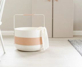 eldvarm Emma Basket - Blanc