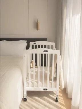 Bentley Limea Baby Crib White